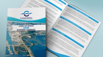 Canaveral Port Authority - Code of Ethics Book - Mockup