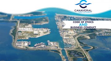 Canaveral Port Authority - Code of Ethics Book - Cover, Alt 1