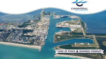 Canaveral Port Authority - Code of Ethics Book - Cover, Alt 2