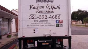 East Coast Cabinet Co - Truck Wrap - Complete, Back