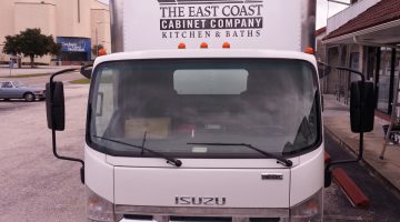The East Coast Cabinet Company, Box Truck Wrap, Front