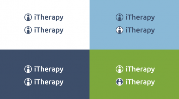 iTherapy Logo, Color Experiments