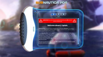 Subnautica PDA, Welcome View