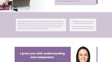 AMAZ Parent Coaching Website, About Page