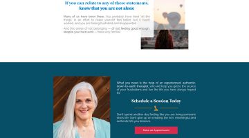 Dr. Carol O'Saben Website, Home Page