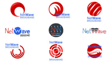 NetWave Broadband Logo, Roughs