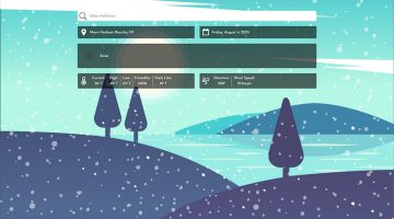 Weather App, Snow